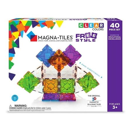 Magna-tiles Freestyle 40 pcs - Kalikå