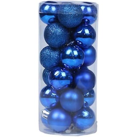 Julgranspynt - Mörkblå - 24 st