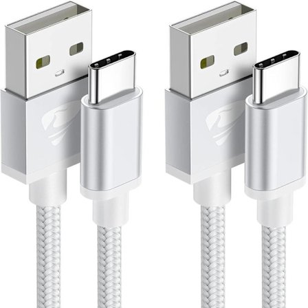 (2 kpl) Latauskaapeli Samsung Galaxy S25 S24 S22 S23 S9 S10 S20 S21 ja iPhone 15 / 16 Pro Plus Max - 1M- Lataus