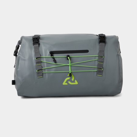 Waterproof duffel bag Typhoon Osea Dry Duffel 2.0, Slate / Lime, with valve, 60 litres