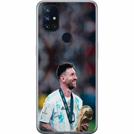 Oneplus Nord N10 5g Genomskinligt Skal Messi