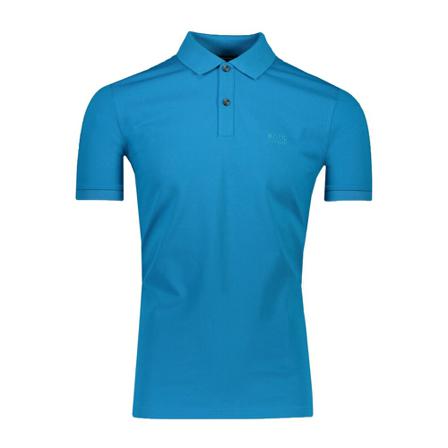 Hugo Boss, Pole Blauw, Heren, Maat:S,Katoen