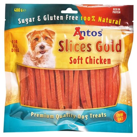 Antos Slices Gold, Kylling - 400g