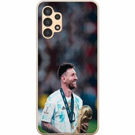 Samsung Galaxy A13 Genomskinligt Skal Messi