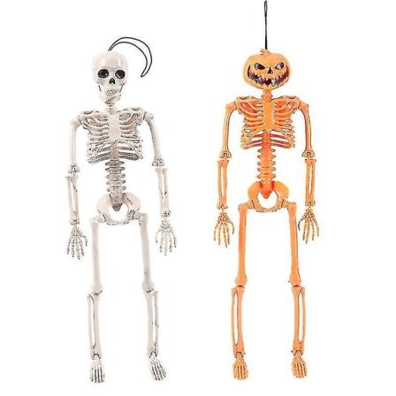 2 Halloween luurankoa Halloween-sisustus - täydellinen