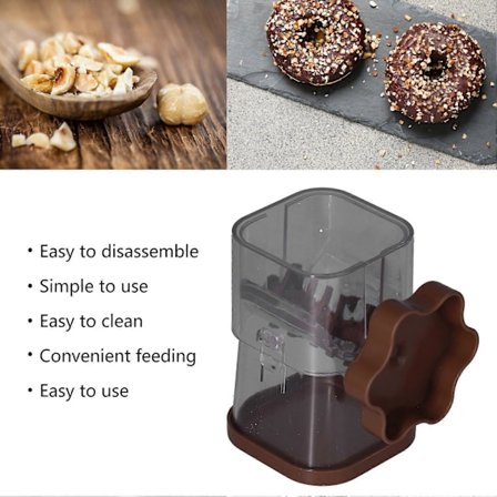 Manuel Nødhakker, Nød Grinder, Nem at Rengøre, Ingen Elektricitet Krævet, Manuel Sving Nød Grinder Jævnt Hakket, til Mandler, Hasselnødder [Marrn] (