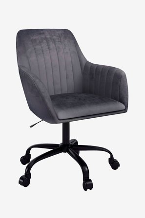 Loft24 - Kontor lænestol PERRY2 - Grå - Skrivebordsstole - Fra Homeroom