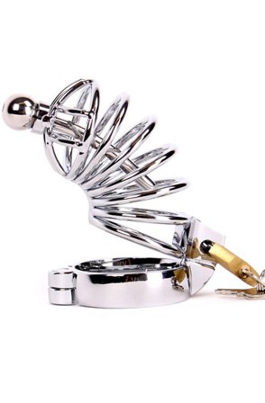 Kiotos Chastity Cage With Penis Stick Penishäkki leventäjällä