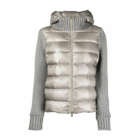 Herno, Down Jackets Grijs, Dames, Maat:L