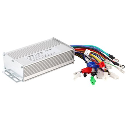 48V 60V 64V 1000W‐1500W Sähköpolkupyörän harjaton nopeusmoottorin ohjain sähköskootterille