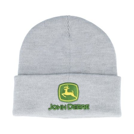John Deere - Grå cuff Beanie - Beanie Oxford Cuff @ Hatstore