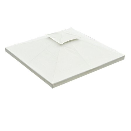 Rootz erstatningstag til Metal Havepavillon - Creme - Polyester - 118,11 cm x 157,48 cm x cm