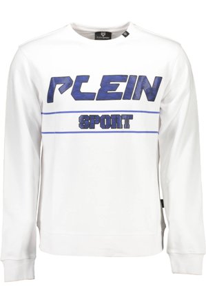 Plein Sport Felpa Senza Zip Uomo Bianco