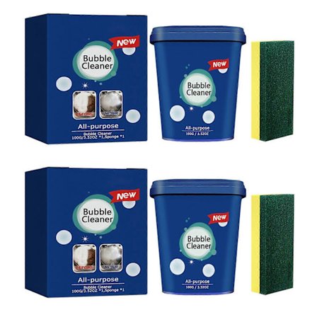 100g Rengöringspasta i rostfritt stål för kastruller, tar bort rost och fläckar, rengöringsmedel för botten med svart beläggning, multifunktionella 