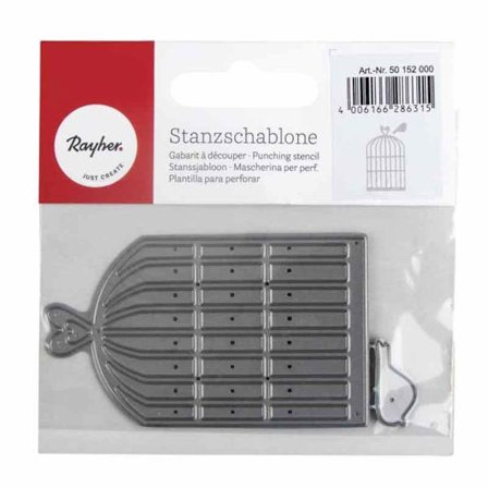 Metal skærematrix 7,6 x 4,5 cm - Fuglebure