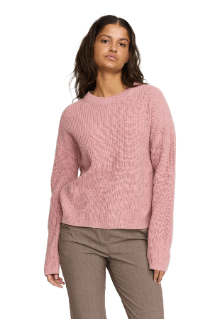 Soft Rebels Srwest Knit - Zephyr Melange Tröjor Dam Blå S