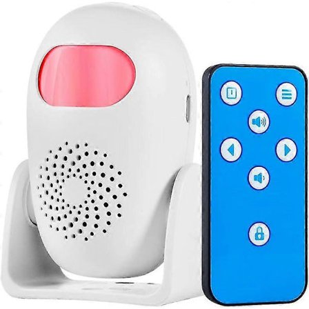 Liiketunnistinhälytin kaukosäätimellä Langaton infrapuna kotimurtosuojausjärjestelmä PIR sisätilojen liiketunnistin kauppaan/toimistoon/