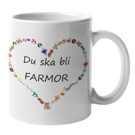 Mugg - Du ska bli farmor
