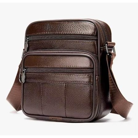 Miesten olkalaukku, aitoa nahkaa oleva business-laukku, rento crossbody-laukku miehille