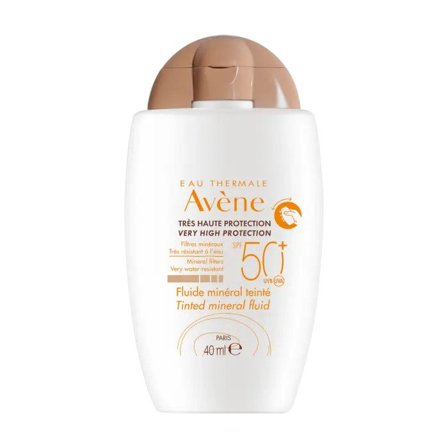 Eau Thermale Avene Solare Fluido Minerale Viso Colorato 40ml