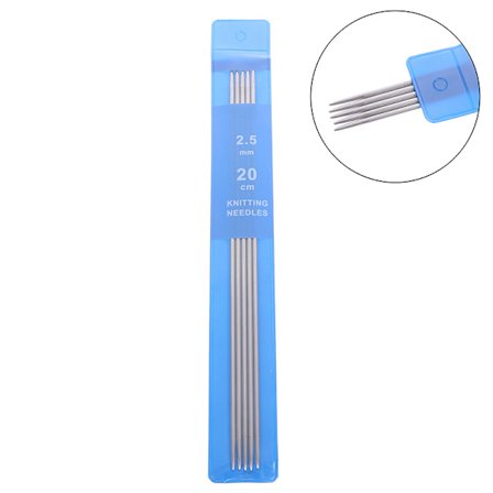 20 cm tröja dubbelspetsad rakt stickverktyg