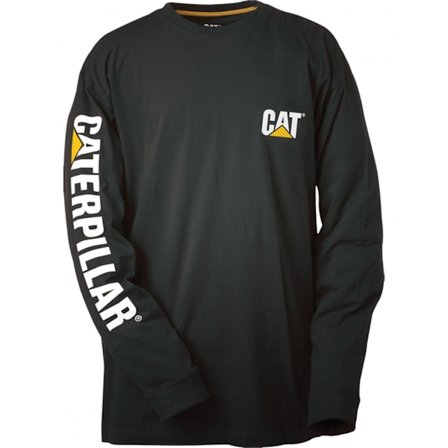 Caterpillar Trademark Banner L/S Tee / Herr T-shirts / Tee Shir