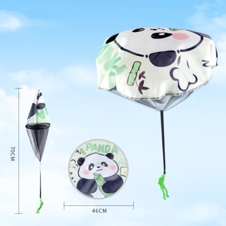 Hand kastar fallskärm Fluga fallskärm Sport PANDA PANDA