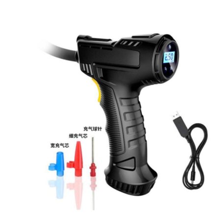 150psi Däckpump Bärbar A Ir Kompressor Inflators Pump För Bildäck 12v Auto Däckpump Med Digital Tryckmätare Med Nöd LED-Ljus