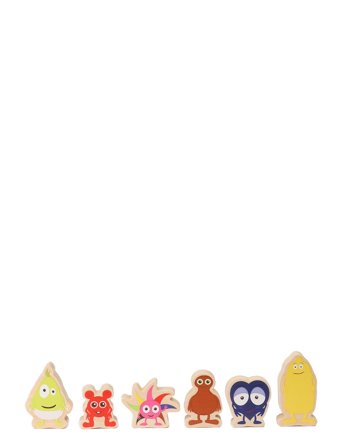 Micki Leksaker | Babblarna Träfigurer 6St | ONE SIZE