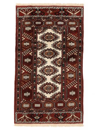 Triângulo Pequeno Turcomano Tapete 83X140 Lã