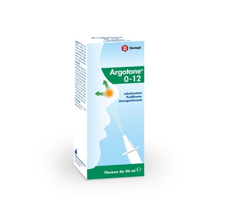 Argotone 0-12 Spray Nasale Decongestionante 20ml Nebulizzatore