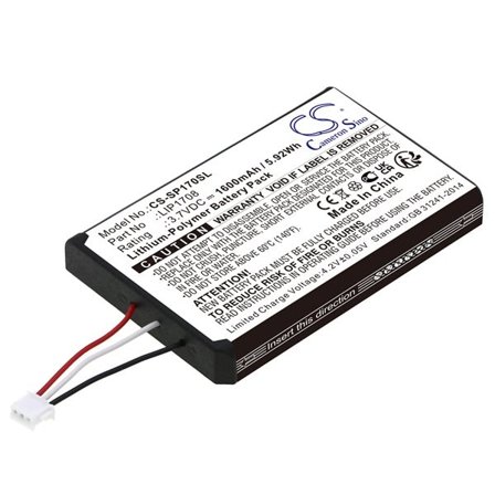 Batteri til spilkonsol til Sony PS5 DualSense, CFI-1015A, CFI-ZCT1W