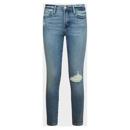 Frame, Skinny Jeans Blauw, Dames, Maat:W27