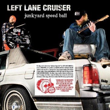 Junkyard speed ball - red & black vinyl Left Lane Cruiser