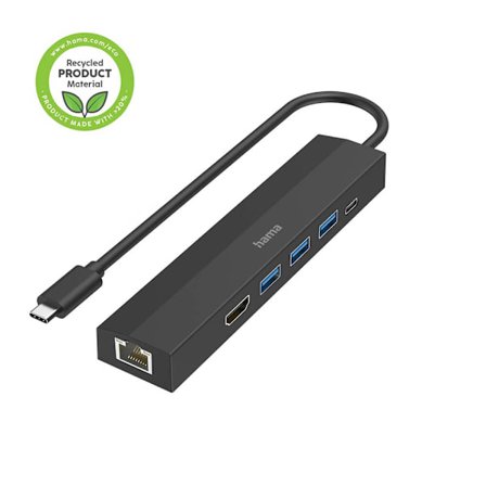 USB-C Multiport Adapter 6 portar