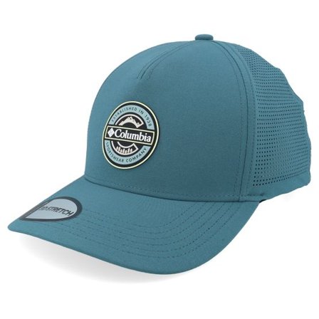 Columbia - Blå snapback Keps - Mountaincap 3d Stretch Everblue A-Frame Adjustable @ Hatstore