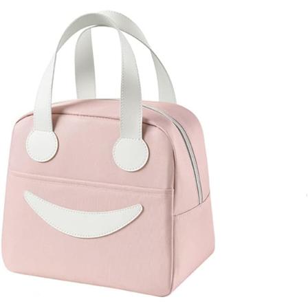 Kannettava Lounaslaukku Mini Lounaslaukku Eristyslaukku Kannettava S p Lounaslaukku Ulkoilupiknikilaukku J laukku Ulkovarastointilaukku Pink small