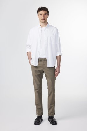 NN.07 Scott Chino Male Khaki Cotton