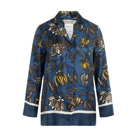 Max Mara Shirt , Blauw , Dames , Maat: S
