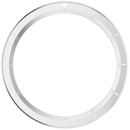 Ersättningsram Metallram Tillbehör för Xiaomi Watch S4/S4 eSIM/S3/S3 eSIM (Skala Silver)