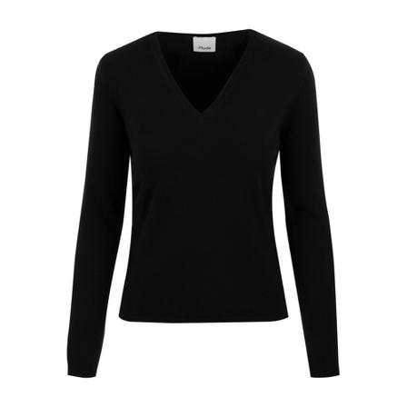 Allude - Stickade Tröjor & Koftor - Svart - Dam - Storlek: 2xl, Dam, Storlek: 2XL