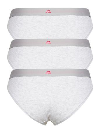 Organic Cotton Bikini 3 Pack Trusser, Tanga Briefs Hvid Danish Endurance