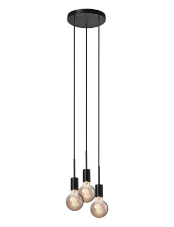 Nordlux Paco |3- Pendant - Black - ONE SIZE