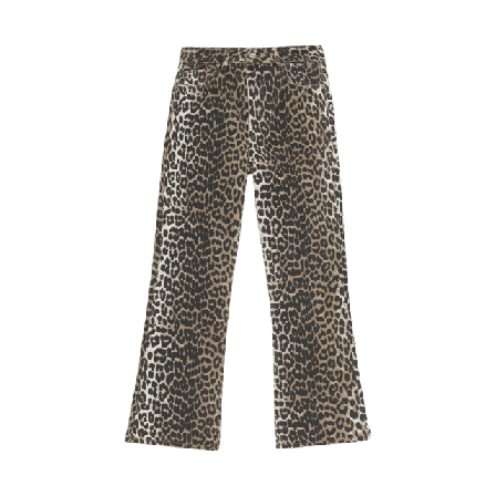 GANNI Jeans Betzy Cropped Denim Dam Flerfärgad 31