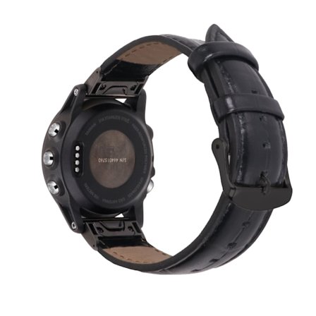 Armband i äkta Läder för Garmin Fenix 7X 7S