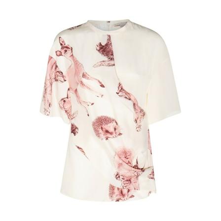 Stella McCartney T-Shirts Pink, Dame