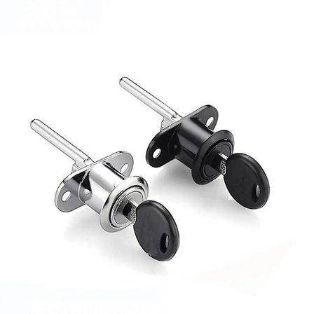 Kaapin laatikon lukko sinkkiseosta varkaudenesto turvalukko avaimella koti toimisto huonekalut kaappi työpöytä nokka sylinteri kolminkertainen salpa