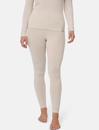 Danish Endurance Women's Merino Tights - Cream - XL