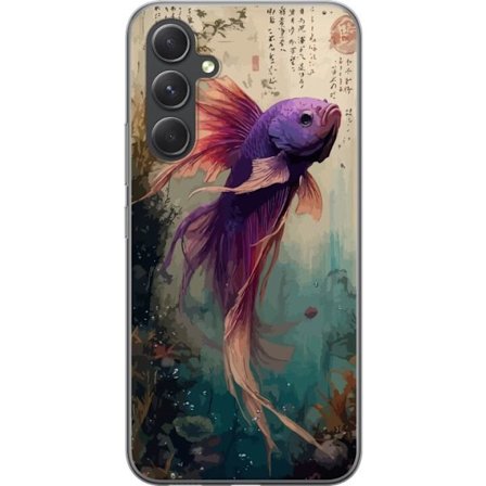 Kompatibel Mobilcover til Samsung Galaxy A55 Asiatisk Fisk Koi Japan Akvarium