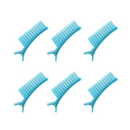 6 kpl monikäyttöinen pitopidike kampaamoon, varma pito, tehokas värjäys